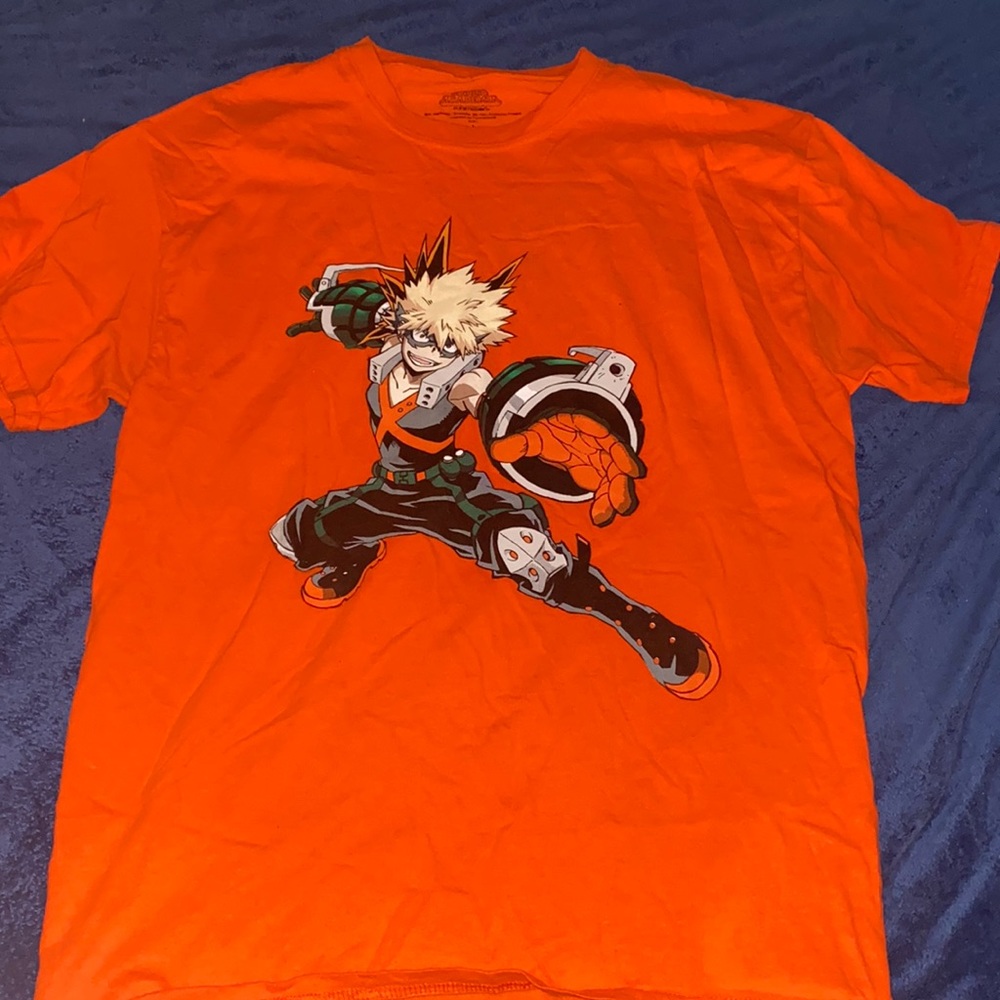 Bakugo my hero academia tee